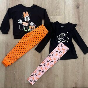 5T Toddler Girls Halloween Clothing Bundle